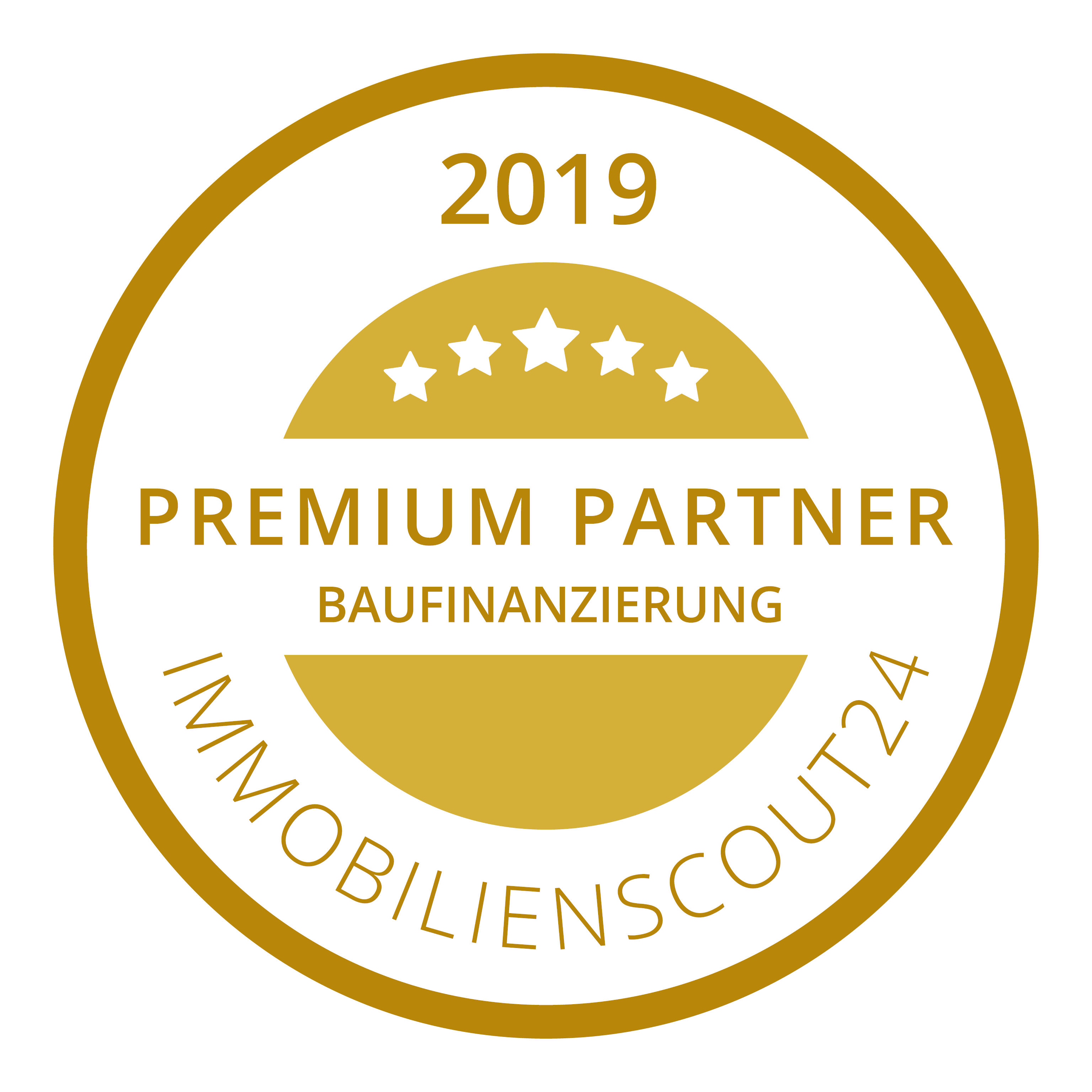 Premium-Partner Siegel 2019 für Baufinanzierung